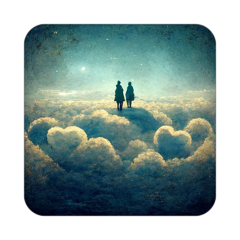 زیر لیوانی کاکتی مدل عاشقانه کد mp11936