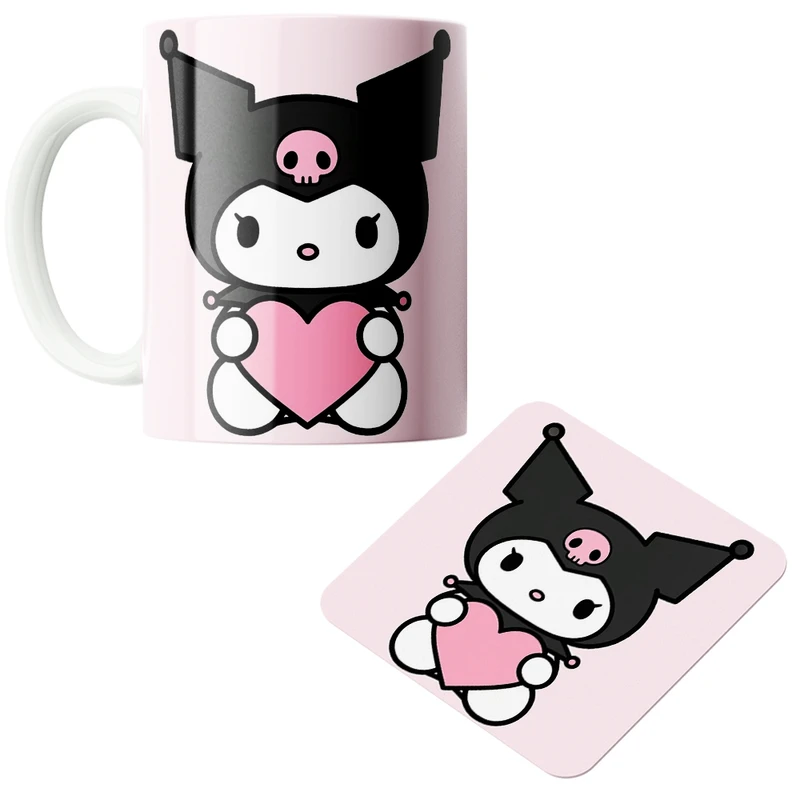 ماگ پاد آفرین مدل کرومی کد z16 به همراه زیر لیوانی