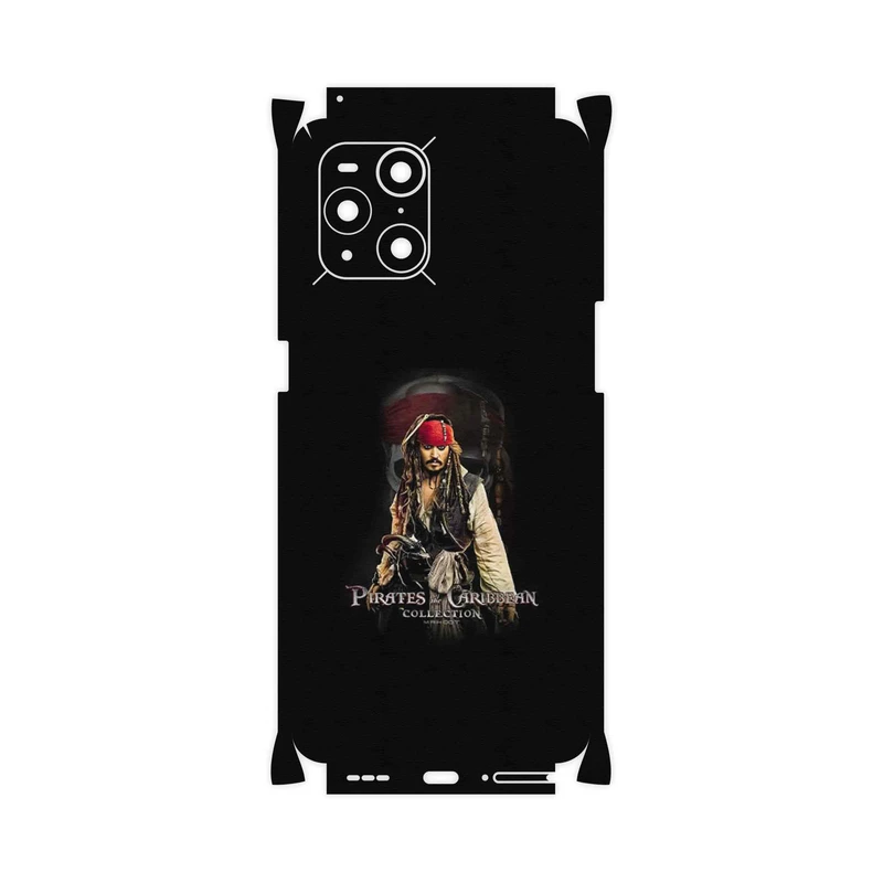 برچسب پوششی ماهوت مدل PIRATES OF THE CARIBBEAN-FullSkin مناسب برای گوشی موبایل اپو Find X3 Pro