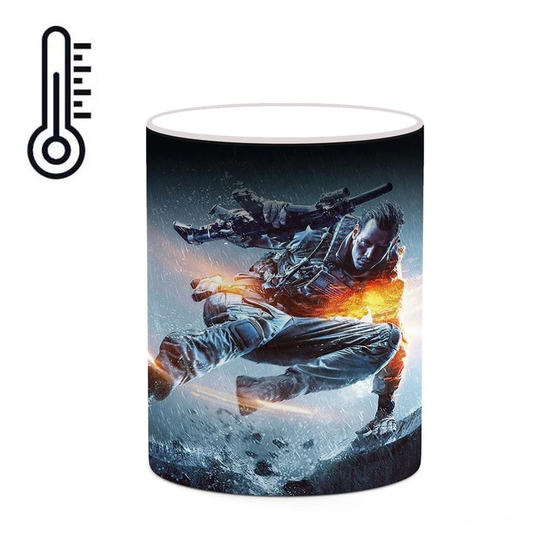 ماگ حرارتی کاکتی مدل بازی بتلفیلد Battlefield کد mgh27639