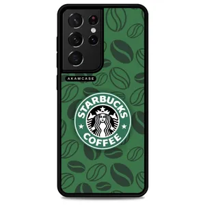 AKAM AMC-WSGS21U-STARBUCKS-37 Cover For Samsung Galaxy S21 Ultra