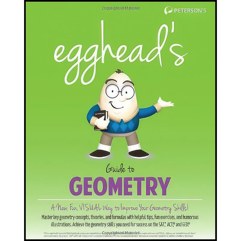 کتاب eggheads Guide to Geometry اثر Peterson s انتشارات Petersons