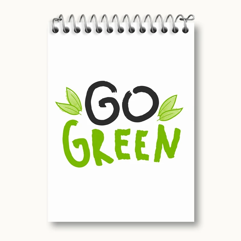 دفتر یادداشت 50 برگ خندالو مدل حمایت از محیط زیست کد 25920