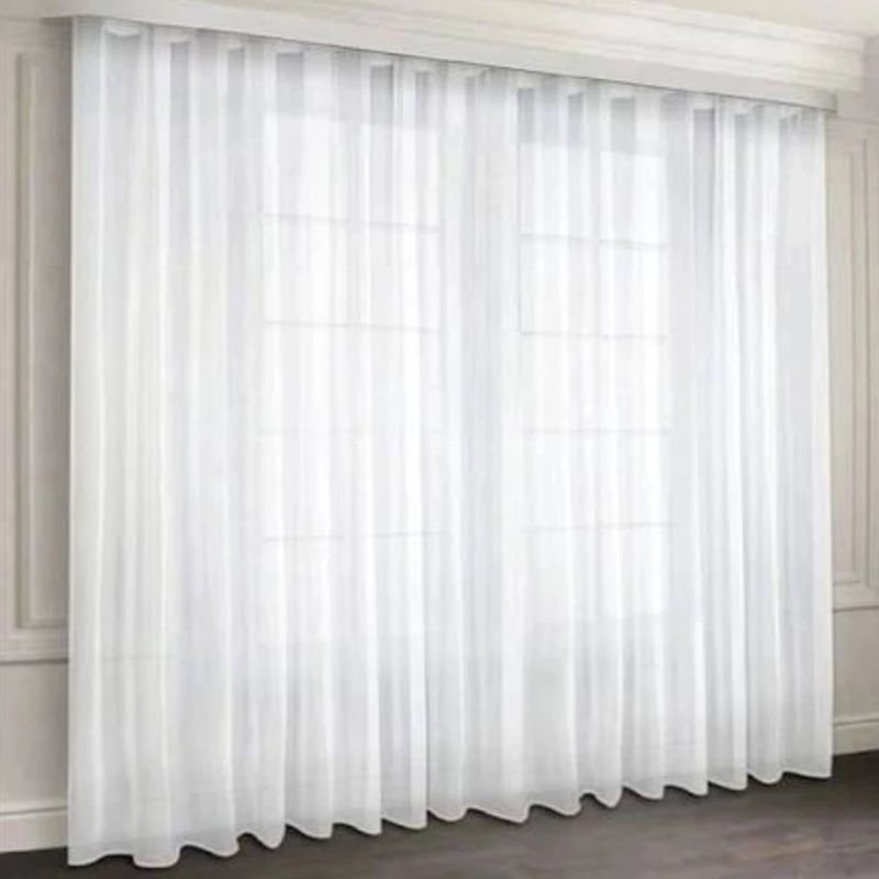 پرده مدل حریر ساده سایز 300 × 750 سانتی‌متر