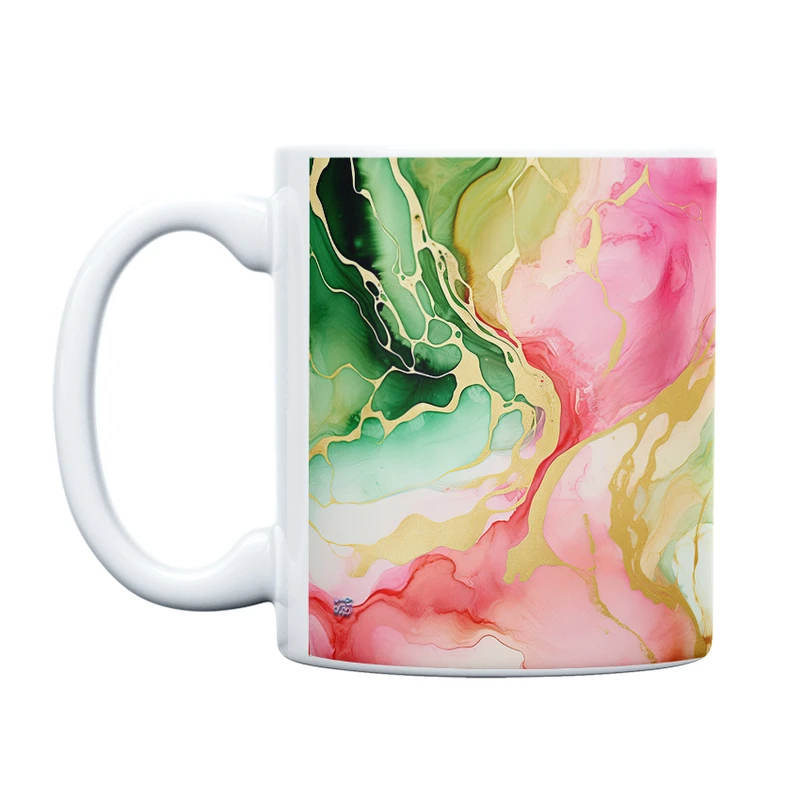 ماگ حس آمیزی طرح Marble مدل مرمر کد 086