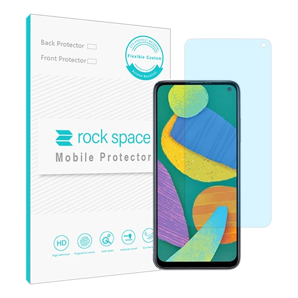 محافظ صفحه نمایش آنتی بلو راک اسپیس مدل HyBLU مناسب برای گوشی موبایل سامسونگ Galaxy F52