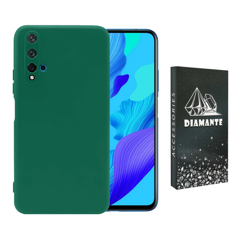 کاور دیامانته مدل sili_77 Bk مناسب برای گوشی موبایل هوآوی Nova 5T