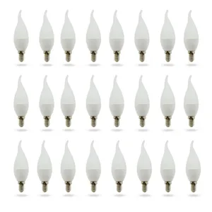 لامپ ال ای دی 7 وات نمانور مدل اشکی پایه کوتاه پایه E14 مجموعه 24 عددی