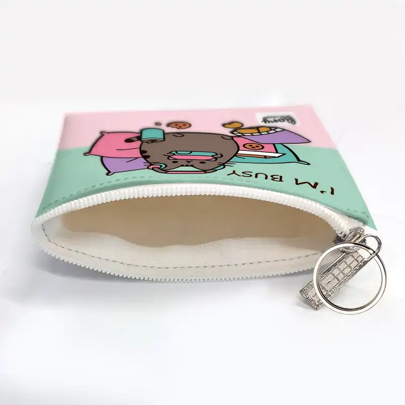 کیف پول فیوری مدل گربه کیوت طرح فانتزی کد 2362