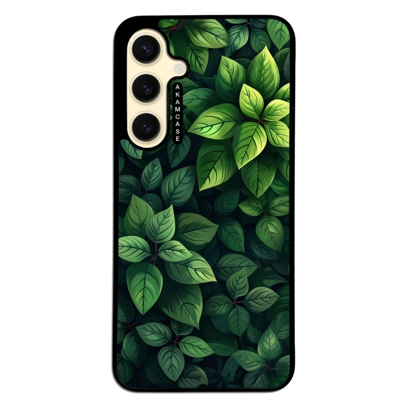 کاور آکام مدل AMC-WSGS24FE-LEAVES-39 مناسب برای گوشی موبایل سامسونگ Galaxy S24 FE