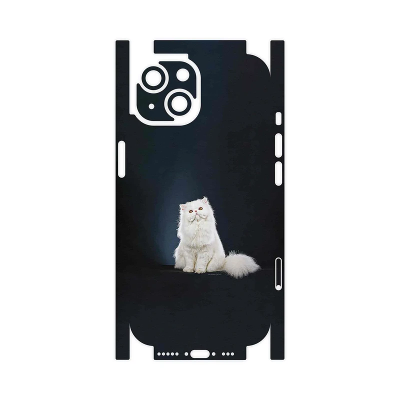 برچسب پوششی ماهوت مدل Persian_cat-FullSkin مناسب برای گوشی موبایل اپل iPhone 15