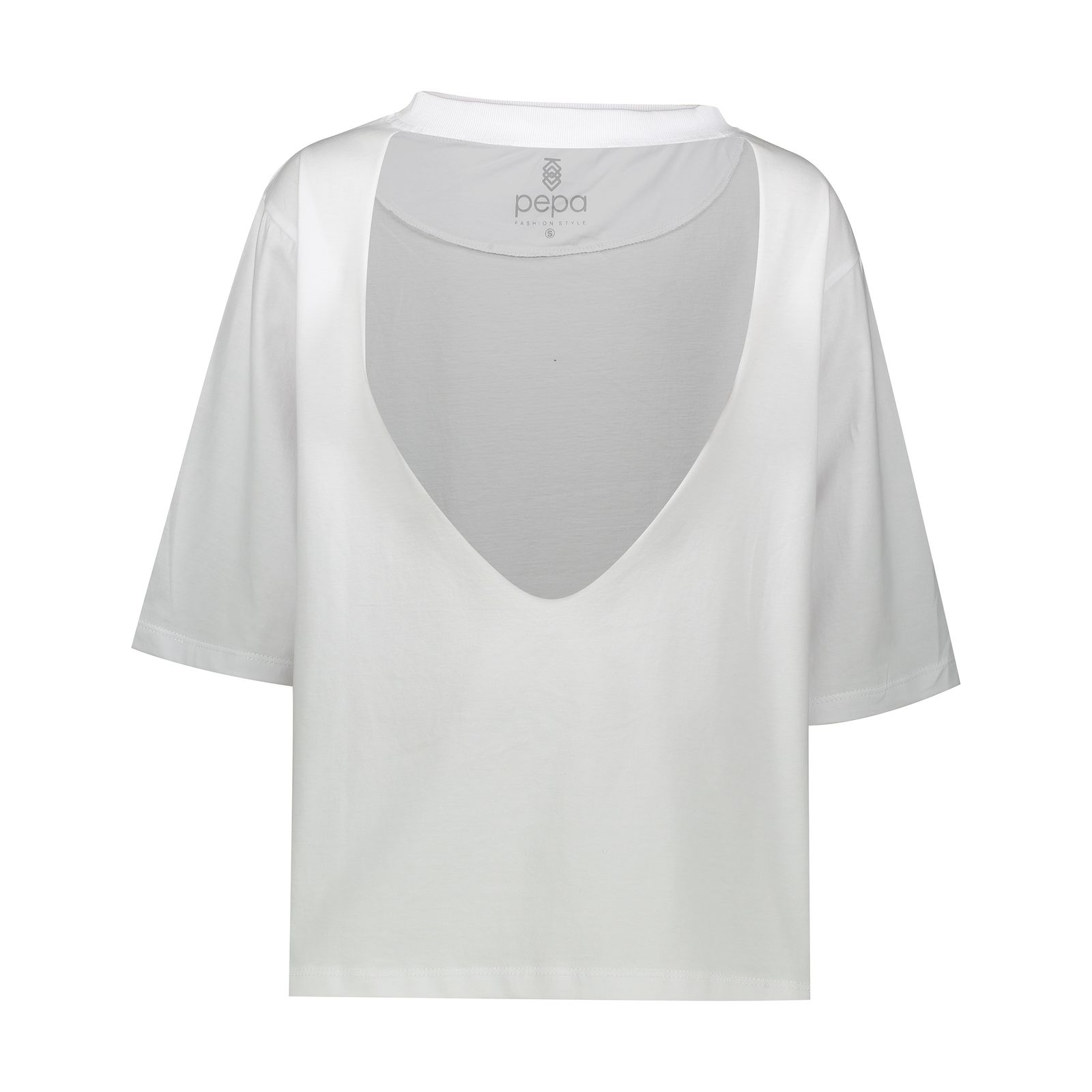 تی شرت آستین کوتاه زنانه مدل Anahata رنگ سفید -  - 1