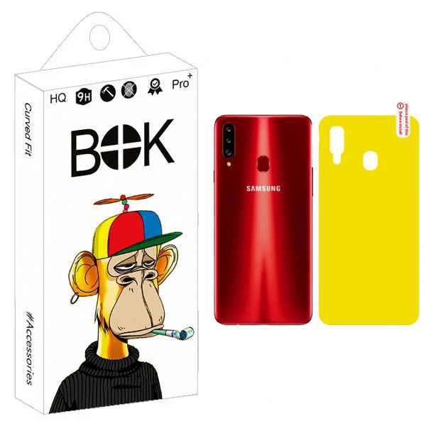 محافظ پشت گوشی بوک مدل TPU مناسب برای گوشی موبایل سامسونگ Galaxy A20s