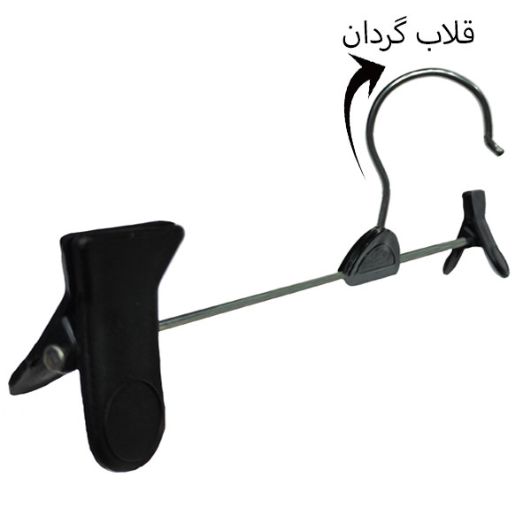 چوب لباسی مدل بچگانه گردان کد 03 بسته 27 عددی
