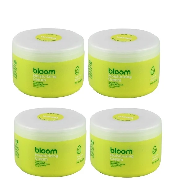 کرم آبرسان و مرطوب کننده صورت بلوم مدل آووکادو مناسب برای پوست خشک حجم 130 میلی لیتر مجموعه 4 عددی کرم آبرسان و مرطوب کننده صورت بلوم مدل آووکادو مناسب برای پوست خشک حجم 130 میلی لیتر مجموعه 4 عددی