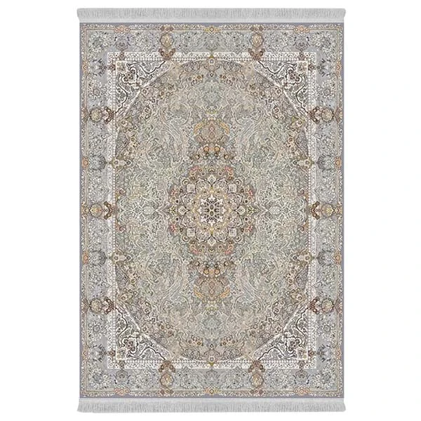 فرش پارچه‌ای دفه مدل فرشینه هازان مخمل طرح فانتزی کد 3015