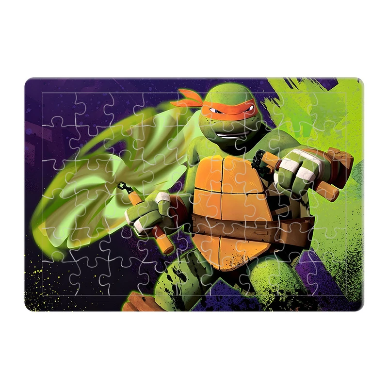 پازل 54 تکه هومرو مدل PL335 طرح انیمیشن لاکپشت‌های نینجا