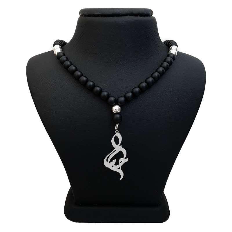 گردنبند نقره مردانه ترمه ۱ مدل حسام کد ma 1498 گردنبند نقره مردانه ترمه ۱ مدل حسام کد ma 1498