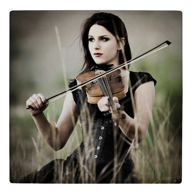  زیر لیوانی  طرح بانو و ویولن کد    4983174_3864