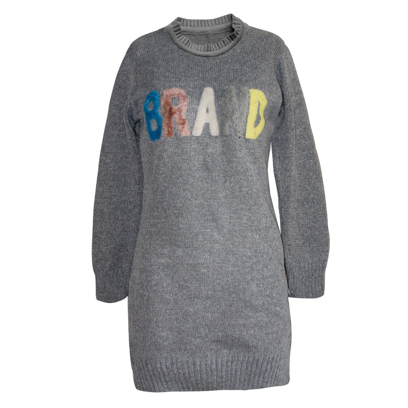 تونیک بافت زنانه مدل BRAND_GR