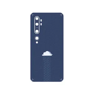 MAHOOT Minimal Data Cloud Cover Sticker for Xiaomi Mi Note 10 Pro