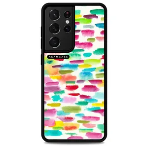 AKAM AMC-WSGS21U-WATER COLOR-4 Cover For Samsung Galaxy S21 Ultra