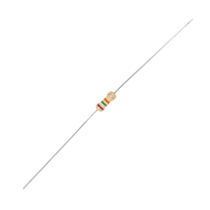 مقاومت 15 کیلو اهم 1/4 وات کد 615 بسته 200 عددی