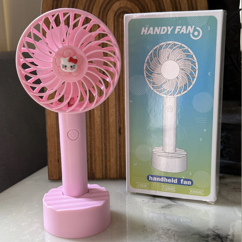 پنکه دستی مدل کرومی و‌ دوستان