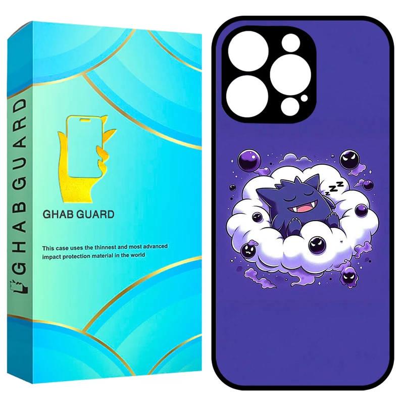 کاور قاب گارد طرح هیولا مدل GCHP16P مناسب برای گوشی موبایل اپل iPhone 16 Pro