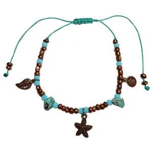 پابند زنانه ماه فام مدل ستاره دریایی