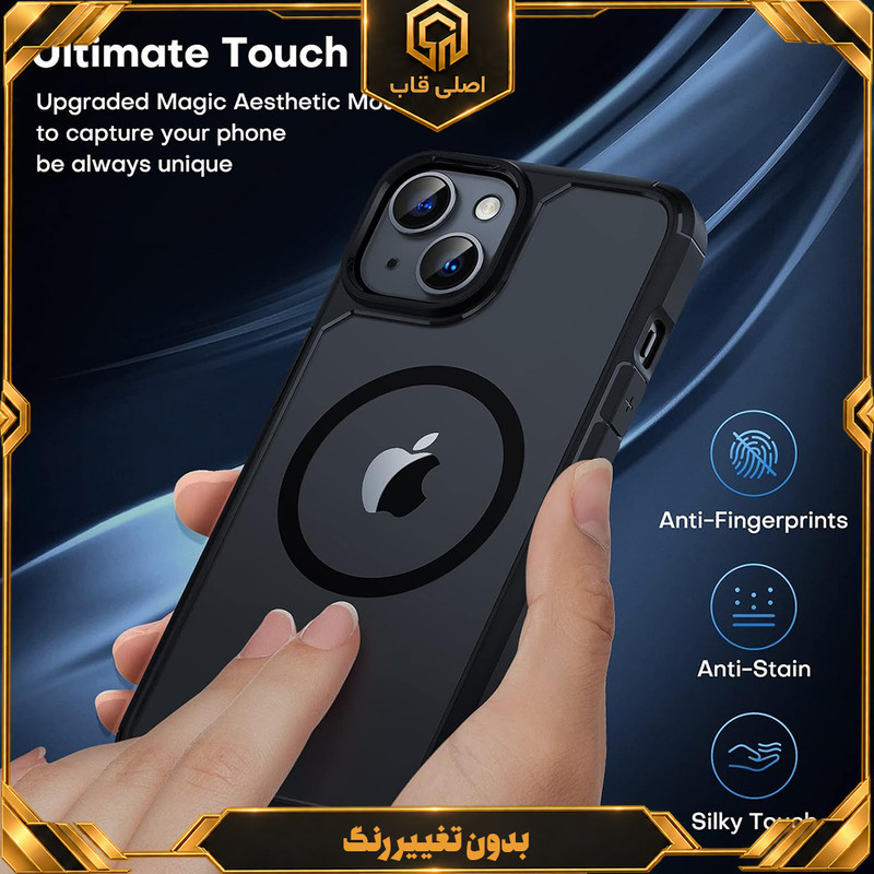 کاور اصلی قاب مدل Silicone MagSafe مناسب برای گوشی موبایل اپل iPhone 13 Pro Max