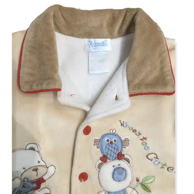 ست سویشرت و شلوار پسرانه مدل مخمل تدی بر