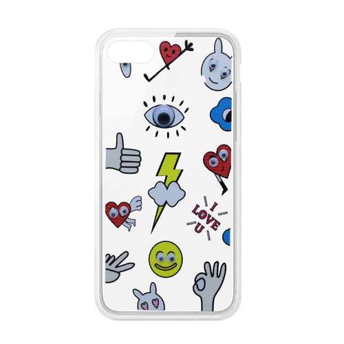 کاور طرح I Love U مدل CLR-099 مناسب برای گوشی موبایل اپل Iphone 78