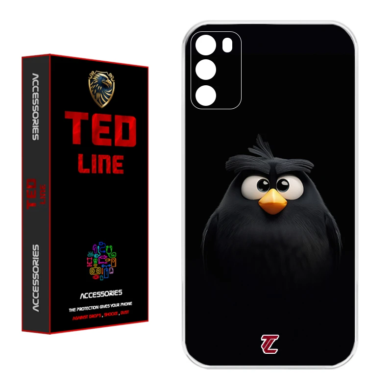 کاور تد لاین طرح پرنده کد 1122 مناسب برای گوشی موبایل شیائومی Poco M3