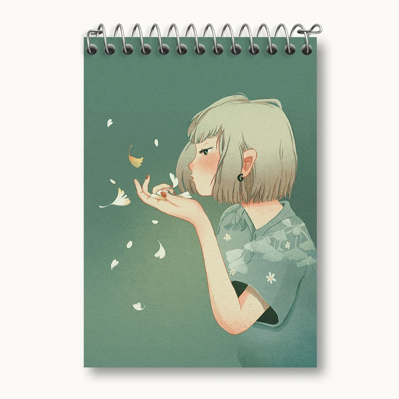 دفتر یادداشت 50 برگ خندالو طرح دخترانه کد N3101