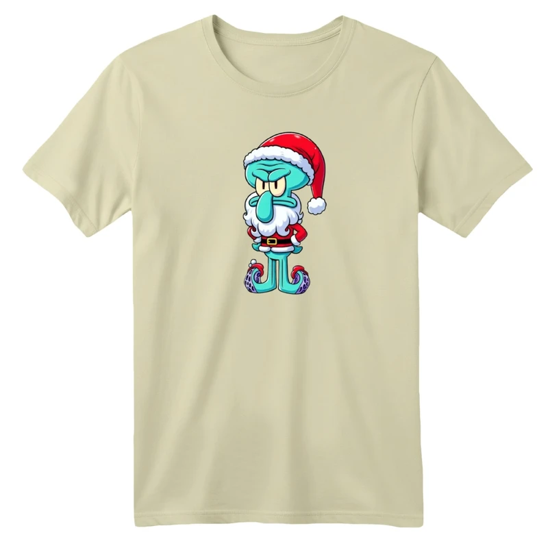 تی شرت آستین کوتاه بچگانه مدل کریسمسی کد 04