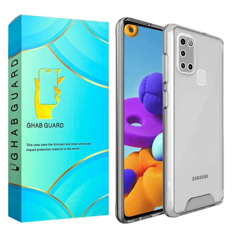  کاور قاب گارد مدل SPACEG مناسب برای گوشی موبایل سامسونگ Galaxy A21s