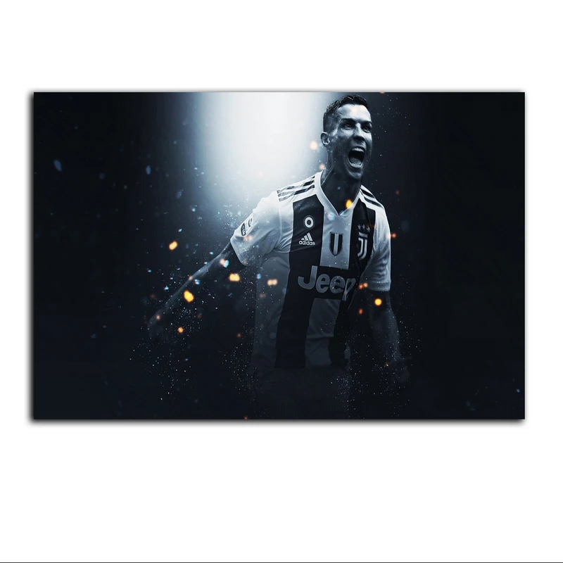 تابلو شاسی بکلیت طرح بازیکن فوتبال کریستین رونالدو تیم یوونتوس مدل SH-S7224