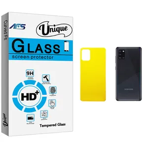 AFS Unique Glass Back Protector For Samsung Galaxy A31