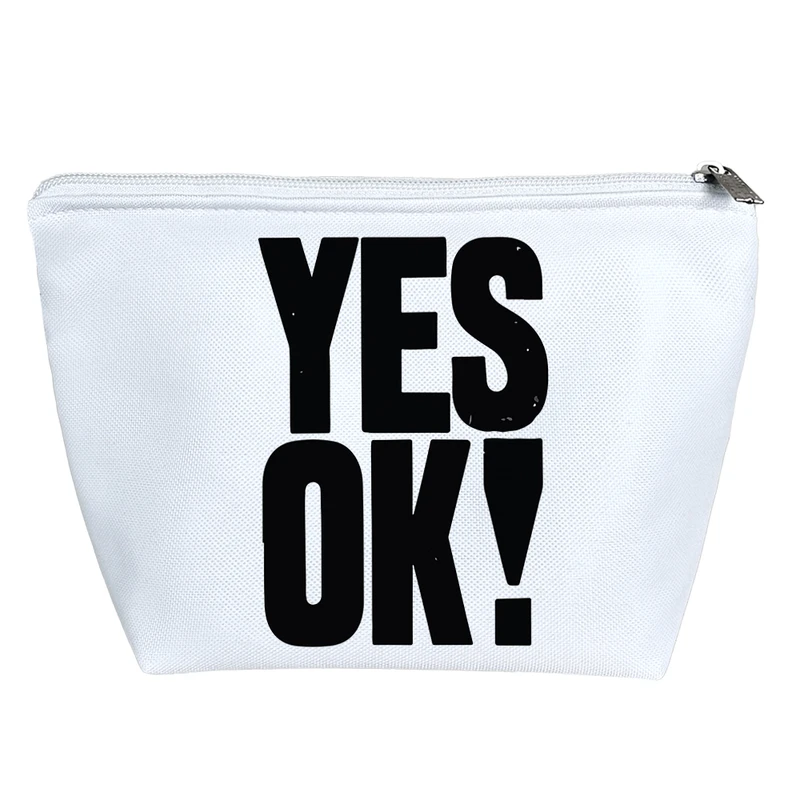 کیف لوازم آرایش دخترانه خندالو مدل باشه اوکی کد 9348