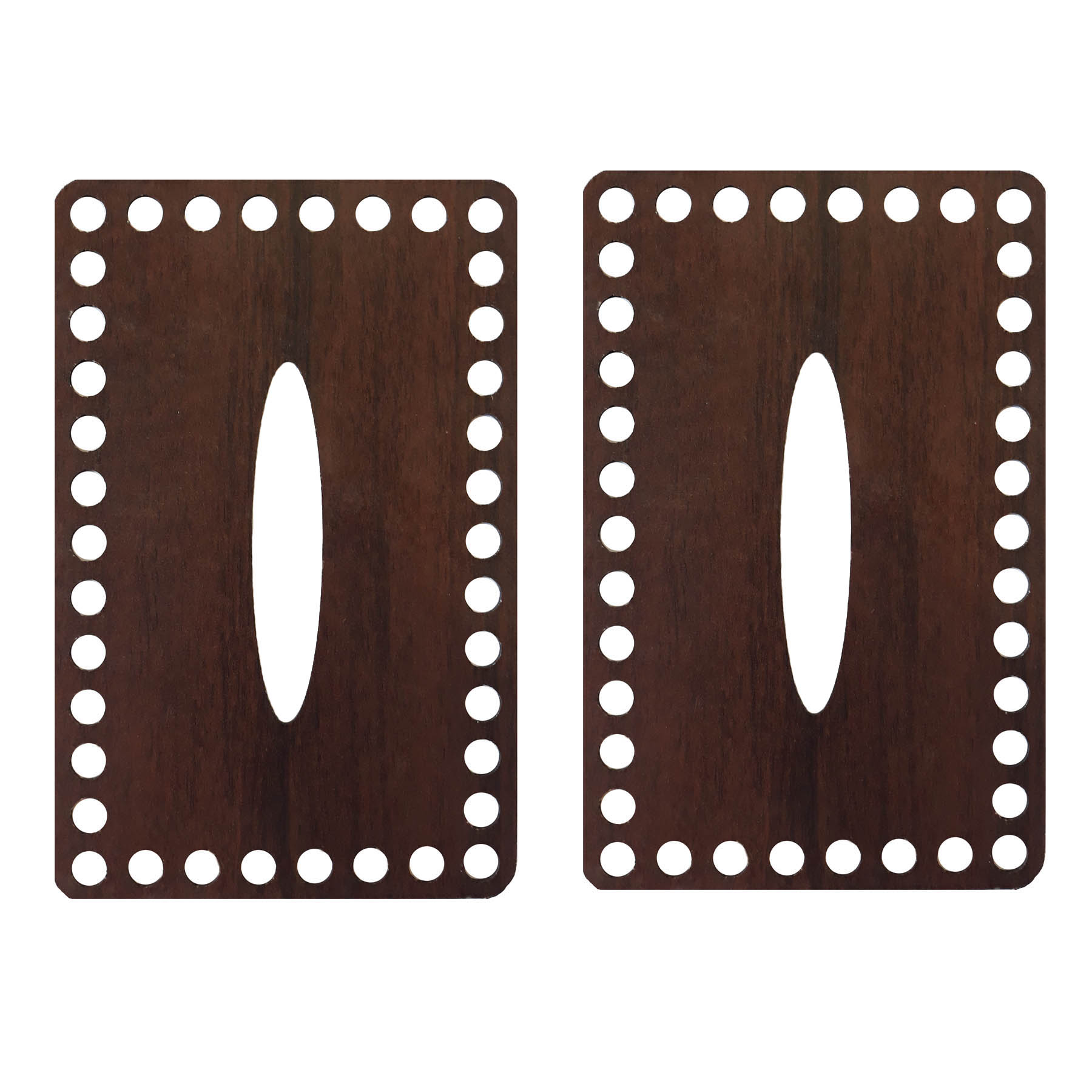 کفی تریکو بافی مدل مستطیل کد DAS02 بسته 2 عددی