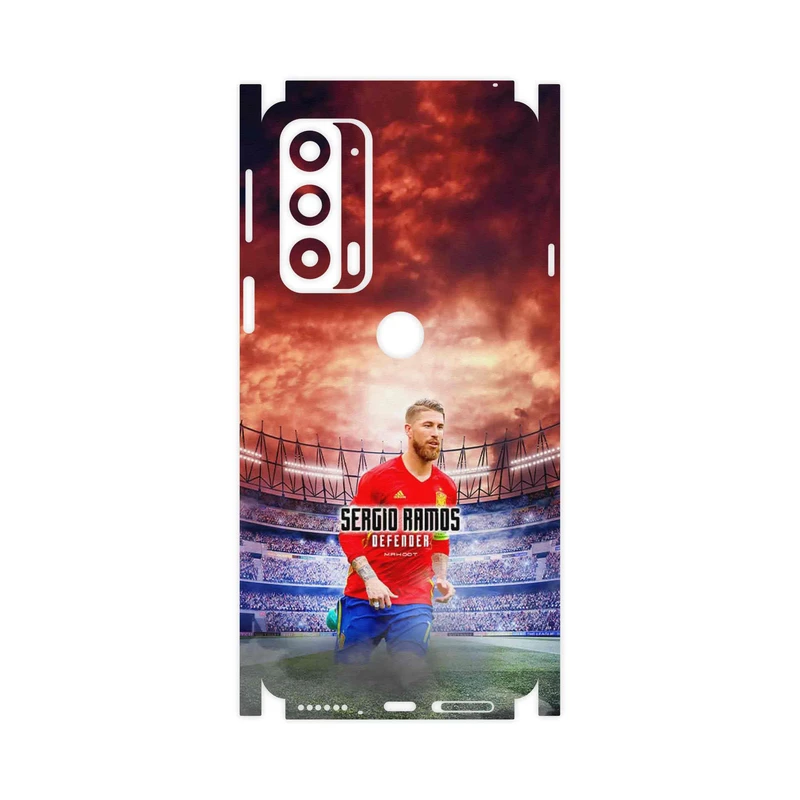 برچسب پوششی ماهوت مدل Sergio Ramos-FullSkin مناسب برای گوشی موبایل موتورولا Edge 20