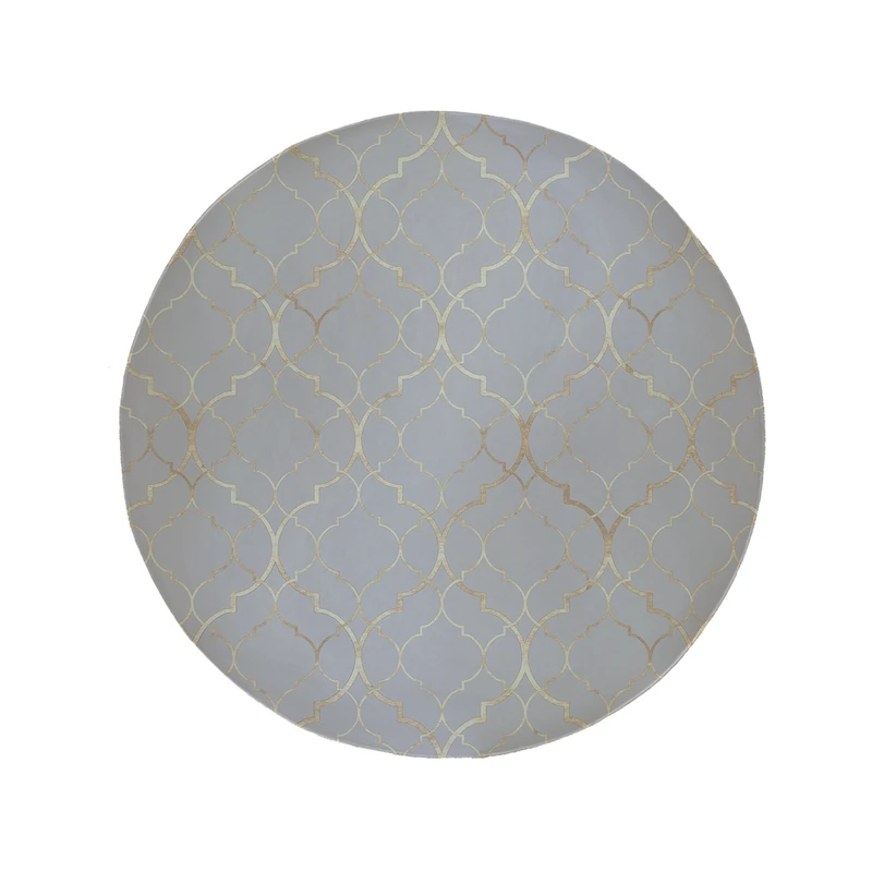 پادری مدل دایره طرح مدرن کد 8600 سایز 90 × 90 سانتی متر