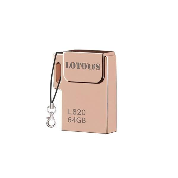فلش مموری لوتوس مدل L-820 ظرفیت 64گیگابایت بارابط USB2.0 فلش مموری لوتوس مدل L-820 ظرفیت 64گیگابایت بارابط USB2.0