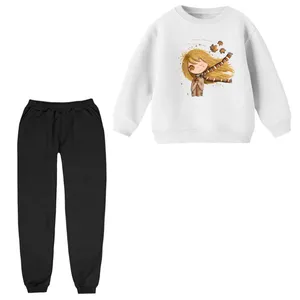 ست سویشرت و شلوار مدل دخترک پاییزی کد 4 5