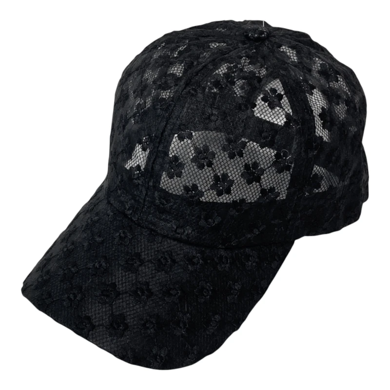 کلاه کپ زنانه مدل تمام تور بابونه ۰۱