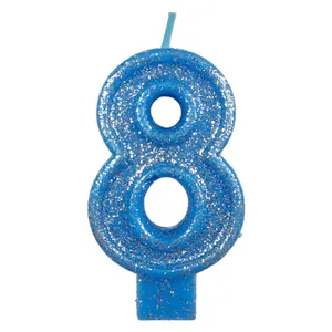 شمع تولد طرح عدد 8
