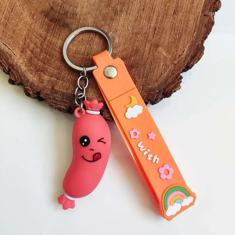 جاکلیدی مدل سیلیکونی طرح سوسیس خوشمزه کد DB20