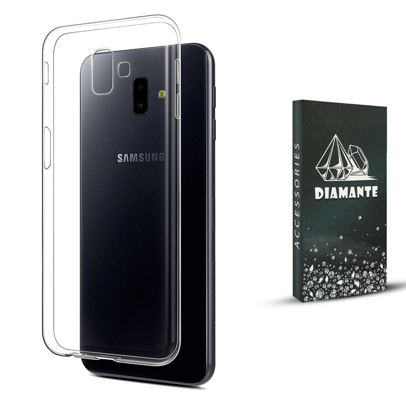 کاور دیامانته مدل Nahid Navy مناسب برای گوشی موبایل سامسونگ Galaxy J6 Plus