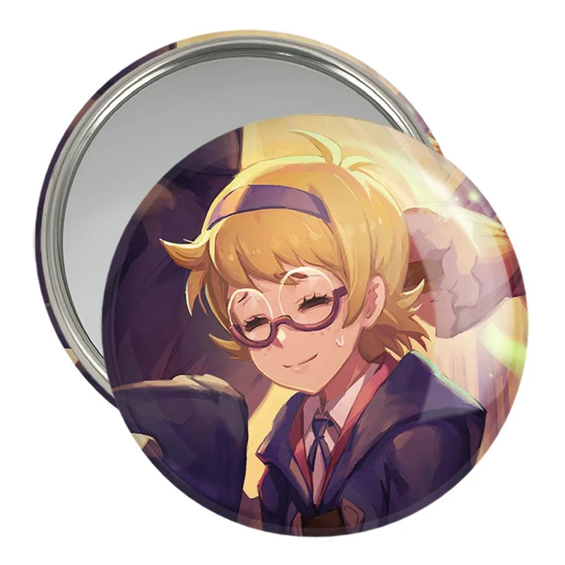 آینه جیبی خندالو مدل جانسون انیمه جادوگران کوچک کد 22893